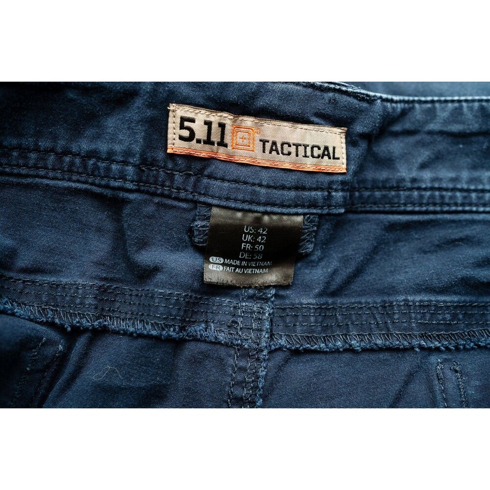 5.11 tactical blue shorts 42" mens *see - Picture 4 of 6